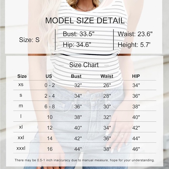 Blooming Jelly Women Ribbed Tank Top with Built in Bra Sleeveless Spring Summer - Picture 8 of 10